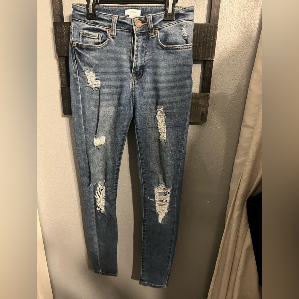Forever 21 Distressed Womens Jeans